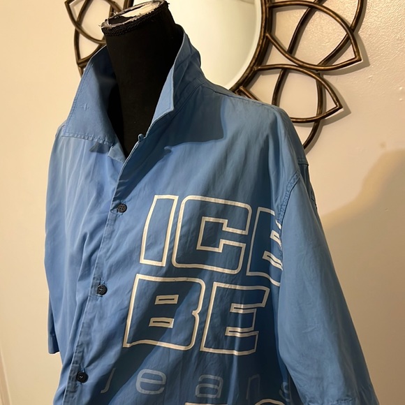 Men’s Iceberg Jeans Button Down - Picture 1 of 4